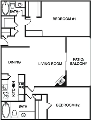 Floor plan B3