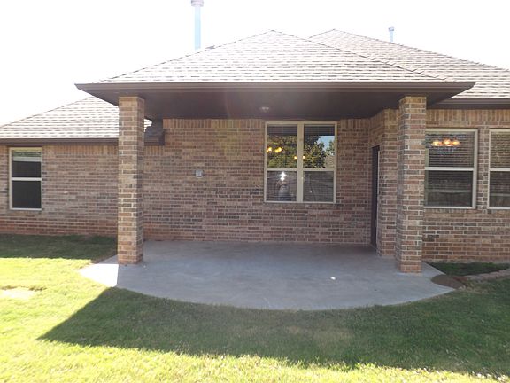 Back covered patio