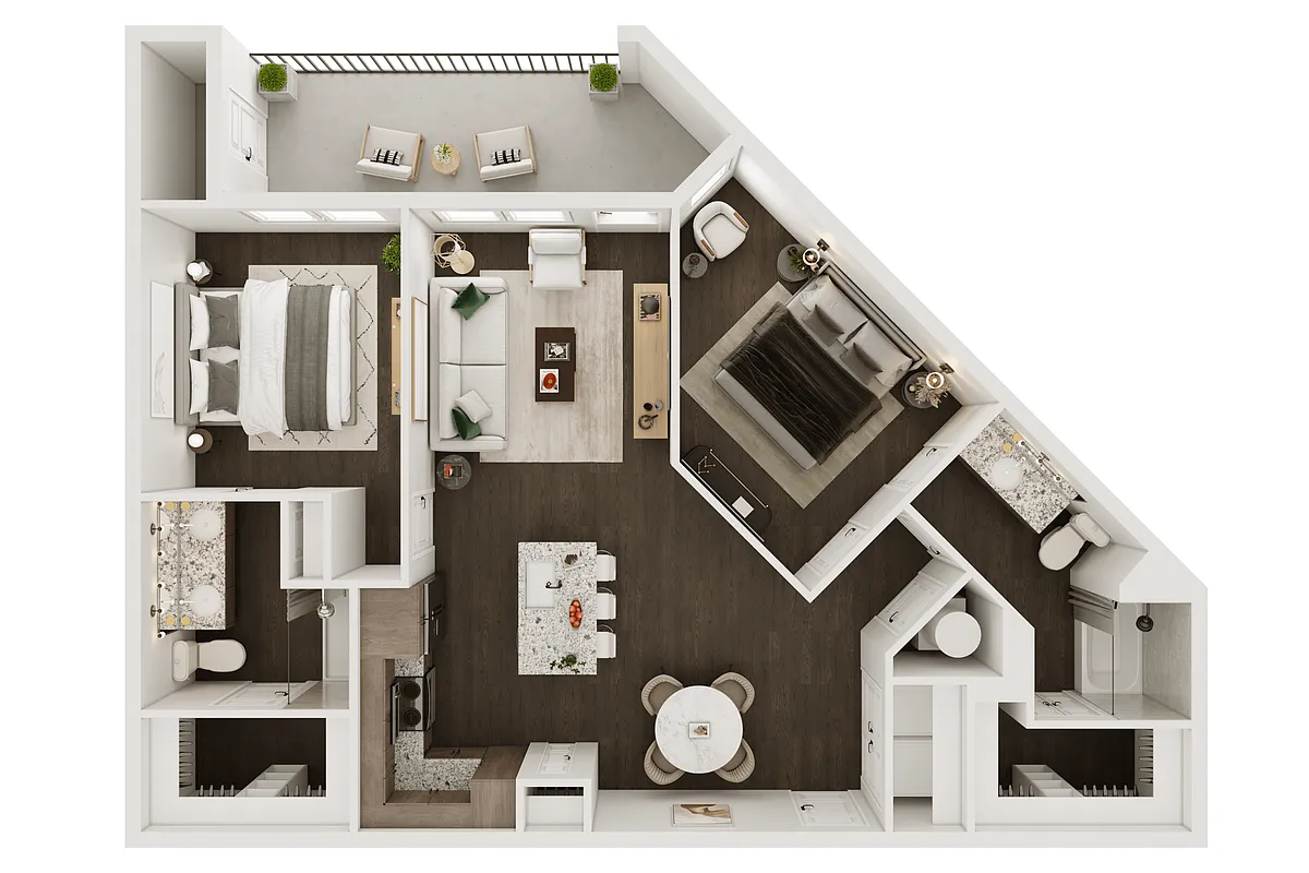 Floor plan B1