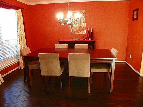 Great for entertaining with hardwood floors