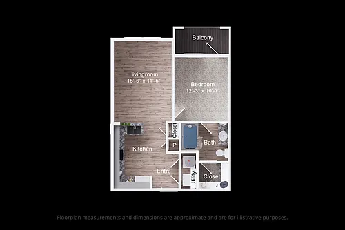 Floor plan Pecan