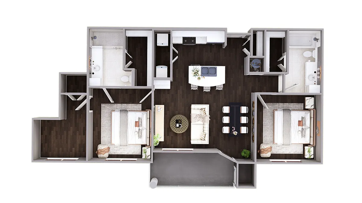 Floor plan Diamond Bonus