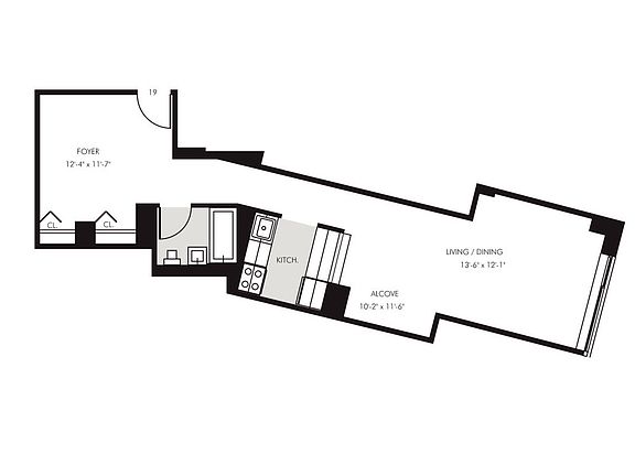 2nd image of 45 Wall St APT 1719