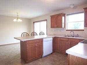 kitchen and dining