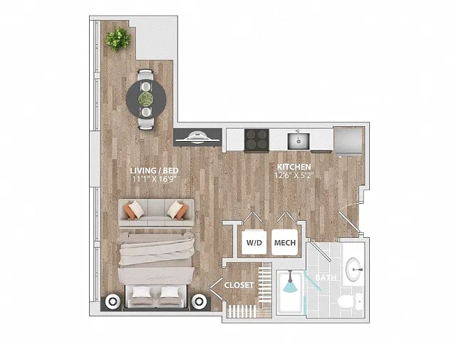 Floor plan S2A