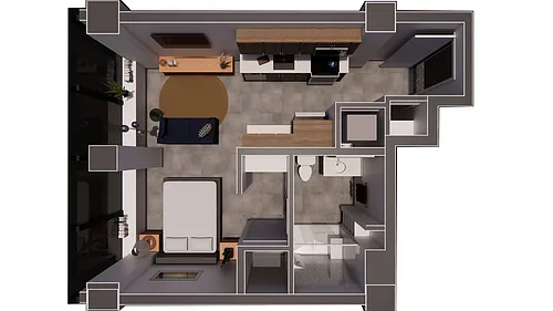 Floor plan The Samantha