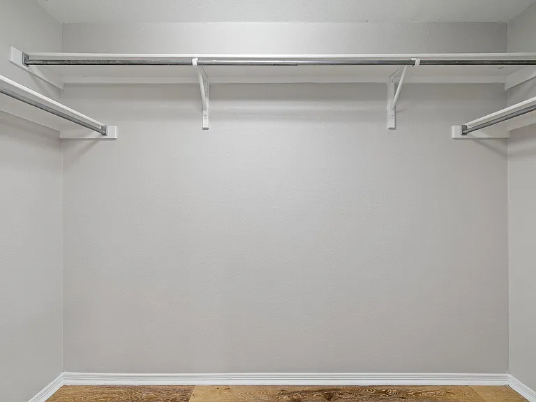 Master walk in closet