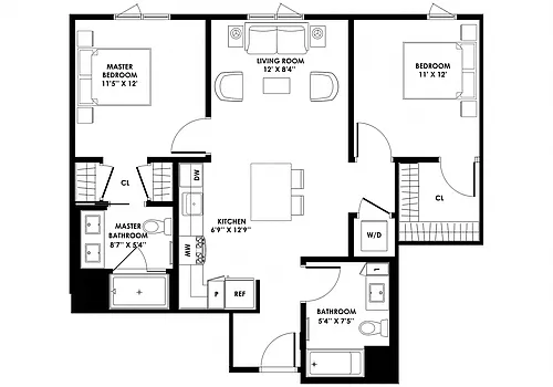 Floor plan 2A-1