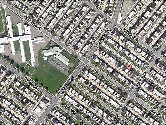 red dot indicates location