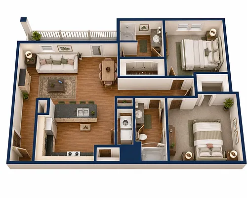 Floor plan B2