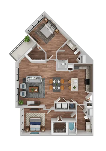 Floor plan B2