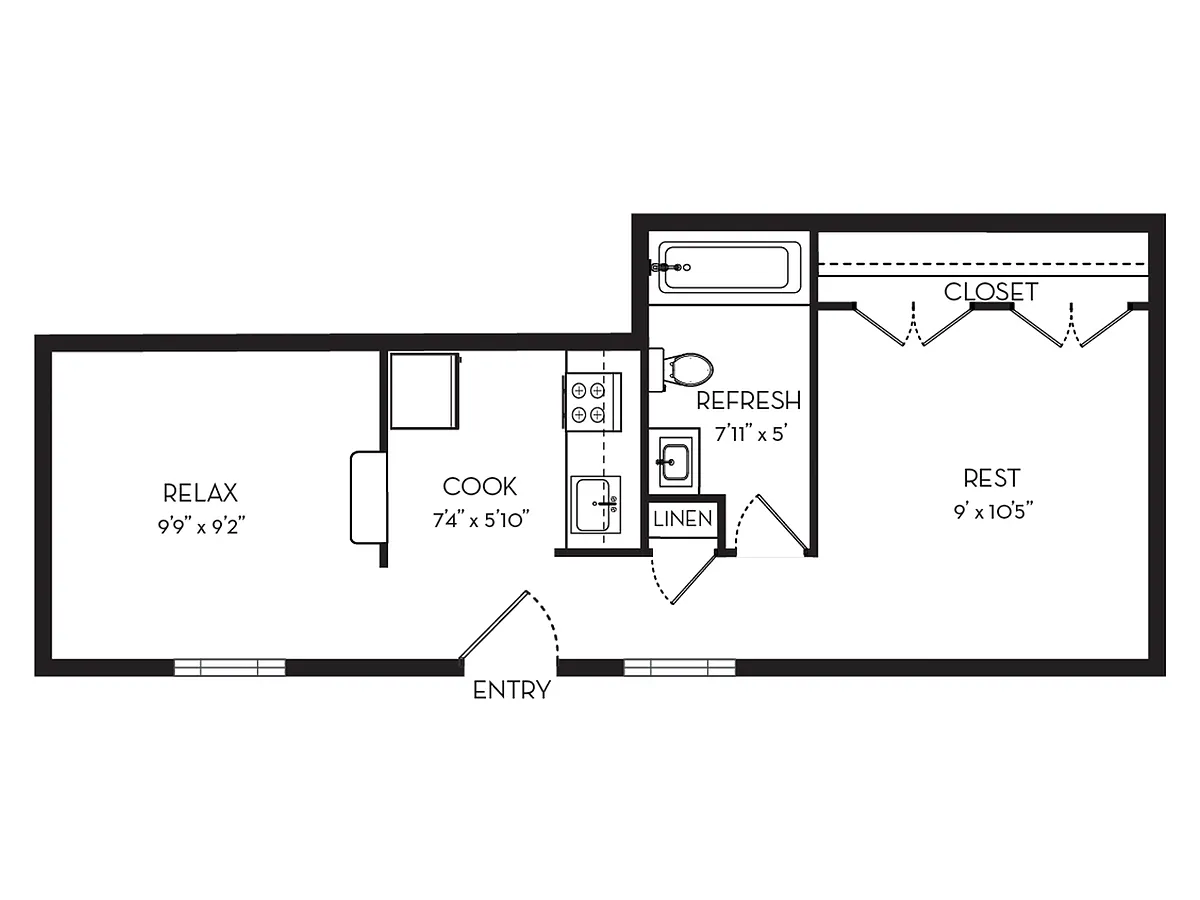Floor plan The Windsor