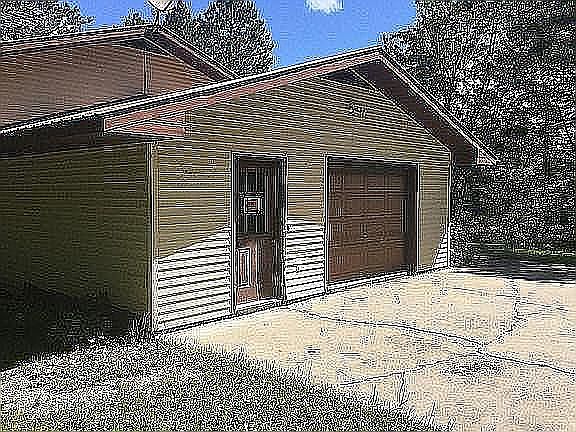 South end attached garage