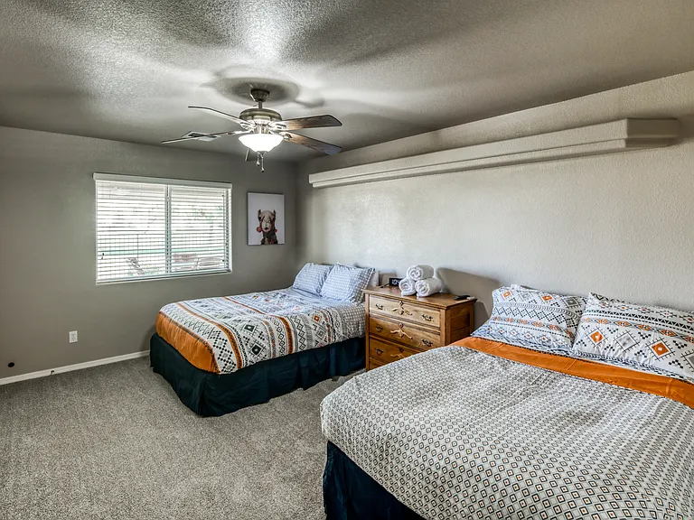 Bedroom #3 - A Queen Bed and a Full size Bed, Walk-In Closet