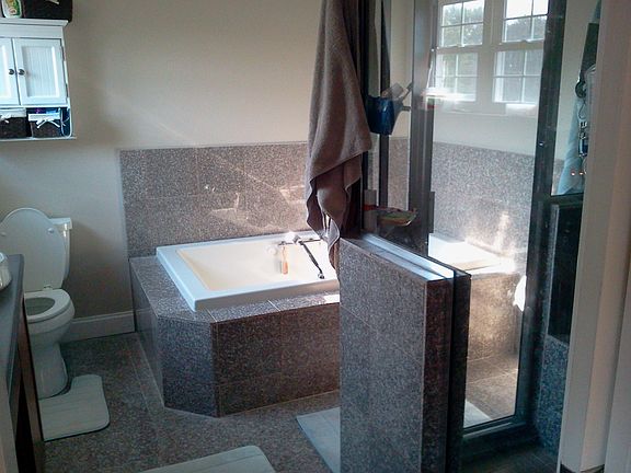 Master Bath with urinal