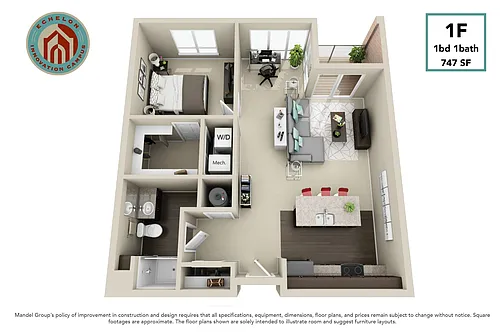 Floor plan 1F