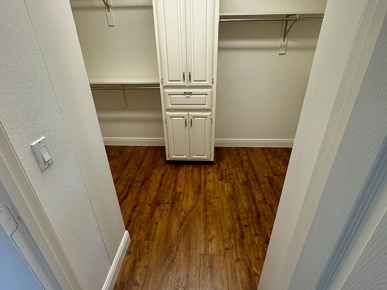 Master closet