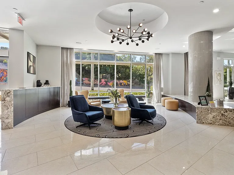 Our lobby welcomes residents and guests