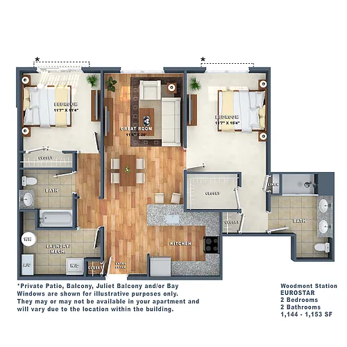 Floor plan Eurostar