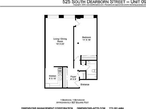 4th image of 525 S Dearborn St APT 209