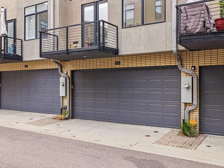 2 car heated attached garage! Gas stub on balcony