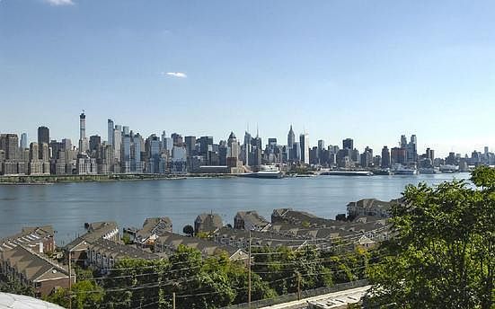 View from the front of the building.