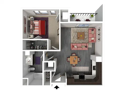 Floor plan B4