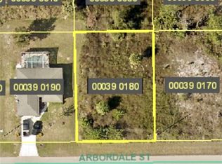 1023 Arbordale St LOT 18, Lehigh Acres, FL 33974