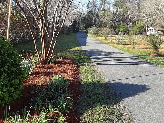 From road toward gate