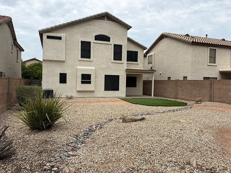 Low maintenance Backyard