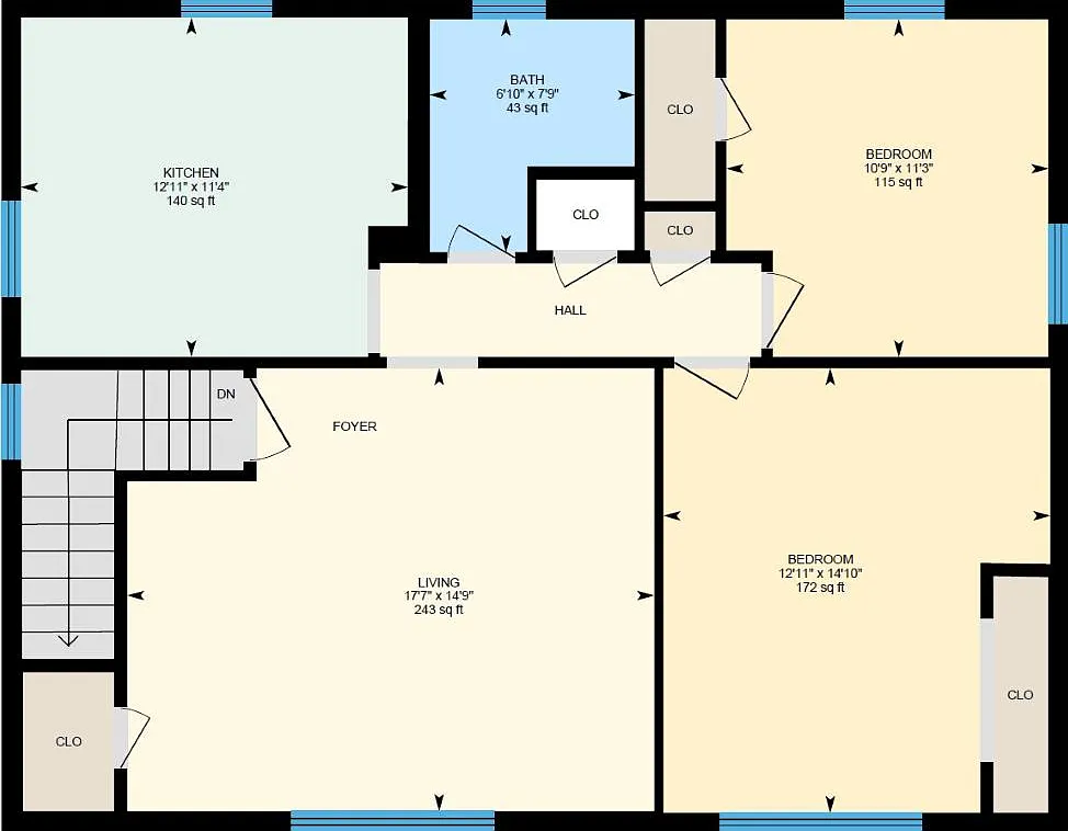 2 bed, 1005 sqft, $1,750 — Photo 1