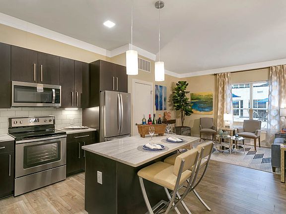Spacious open-concept floorplan