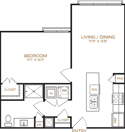 1 Bedroom | 1 Bathroom | 701 Sq. Ft. | Income Restricted 1 Bedroom | 1 Bathroom | 701 Sq. Ft. | Income Restricted