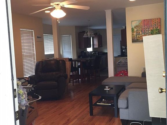 Living room and Dining room