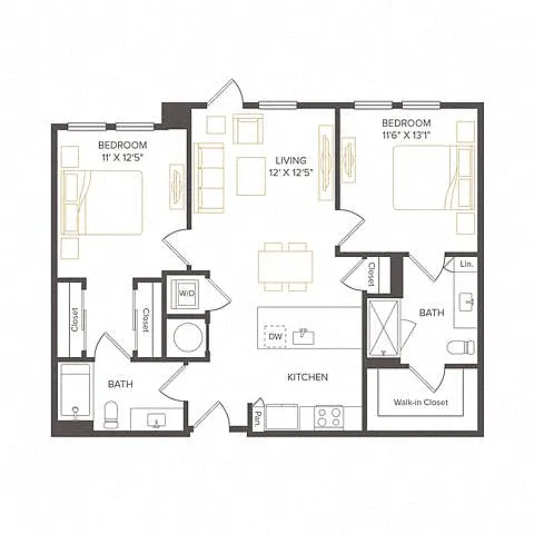 Floor plan B3