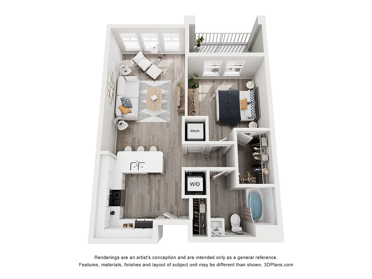 Floor plan A1CR