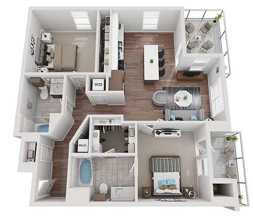 Floor plan B05