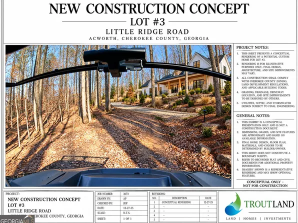 6137 Little Ridge Rd Lot 3, Acworth, GA 30102