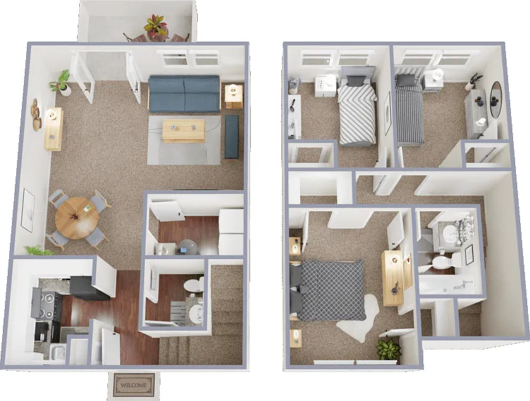 The Azalea Floorplan Diagram