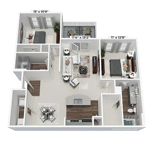 Floor plan The Sumpter