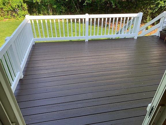 Deck & Backyard
