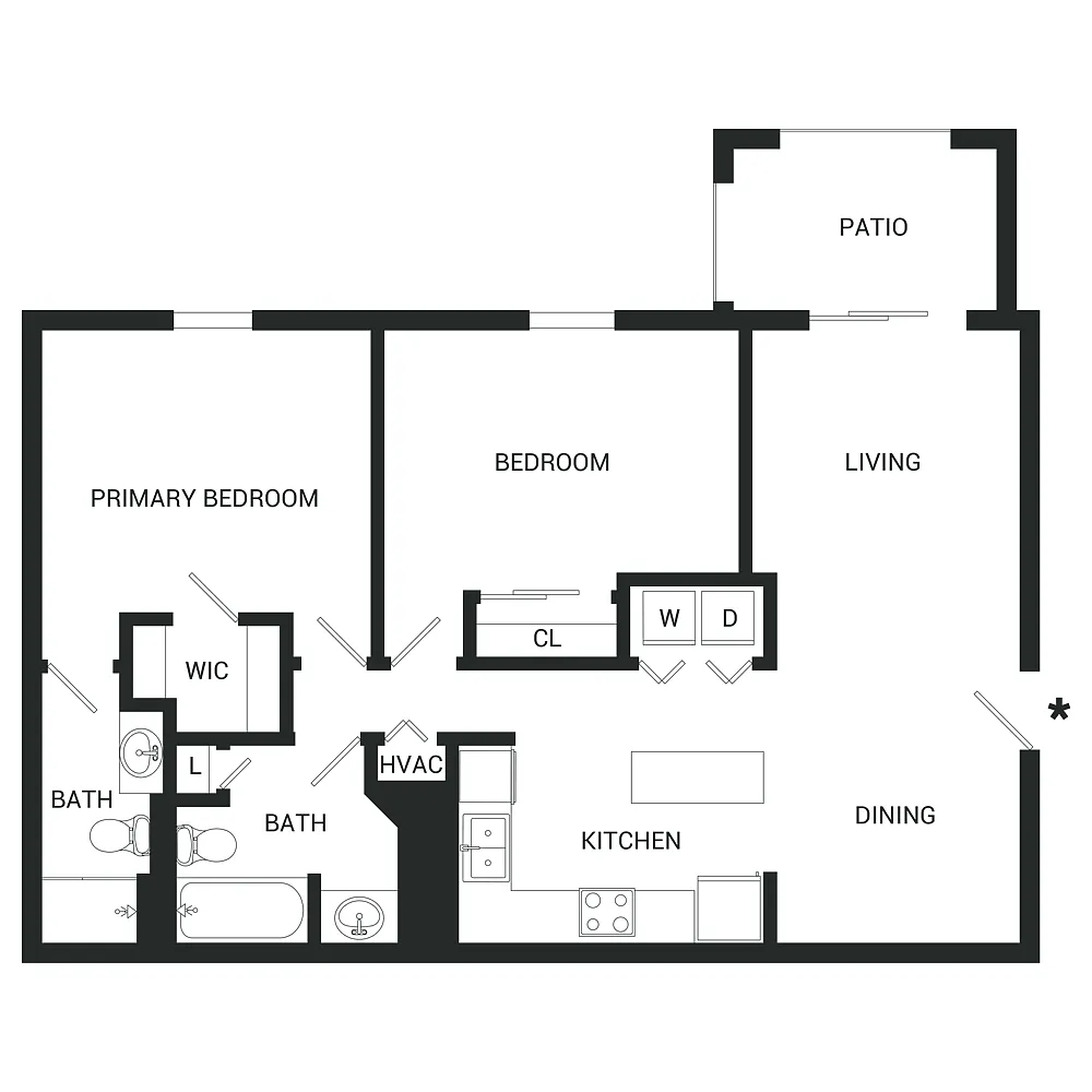 Floor plan American Pharoah