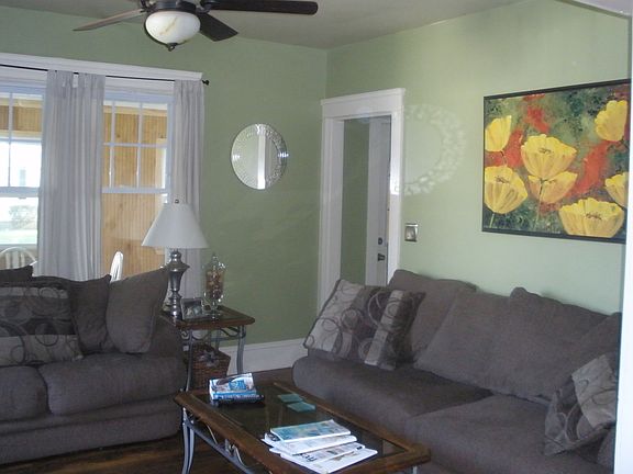 freshly painted living room