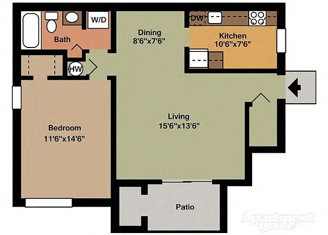Floor plan Azalea
