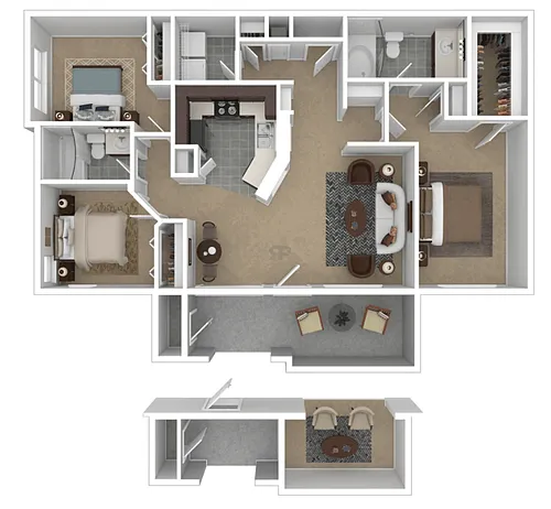 Floor plan C1