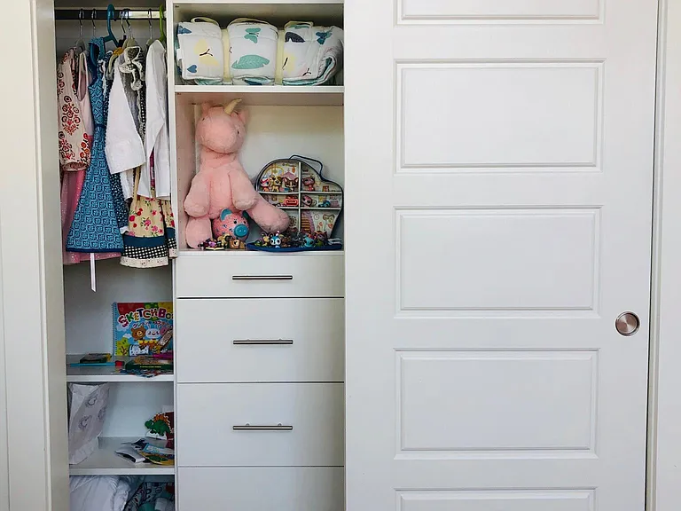 2nd and 3rd Bedroom closets