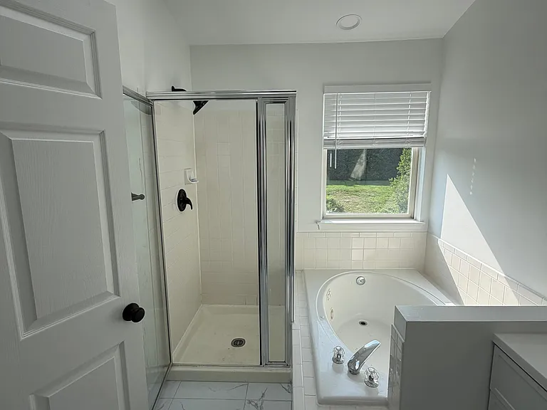 Main bedroom's newly renovated bathroom (2026)