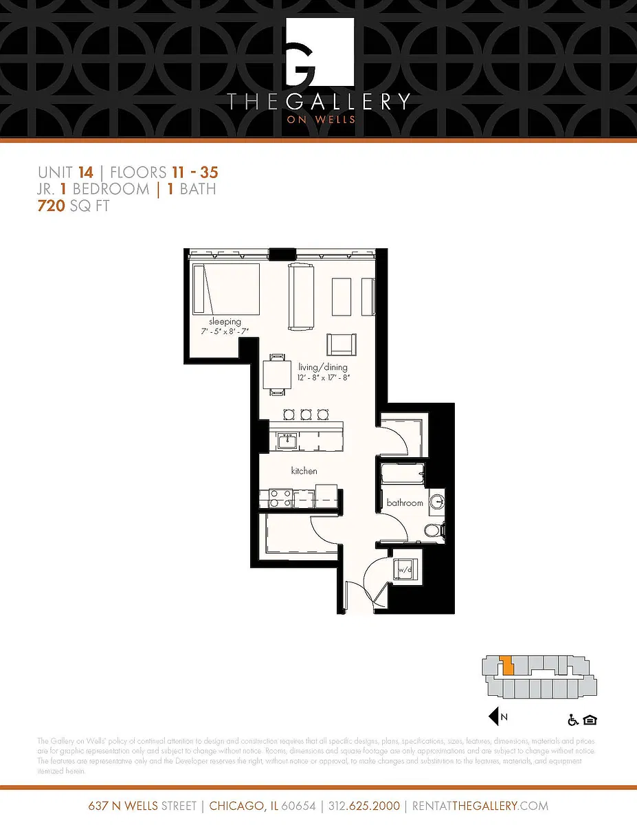Floor plan gacnv14b