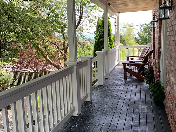Covered front porch
