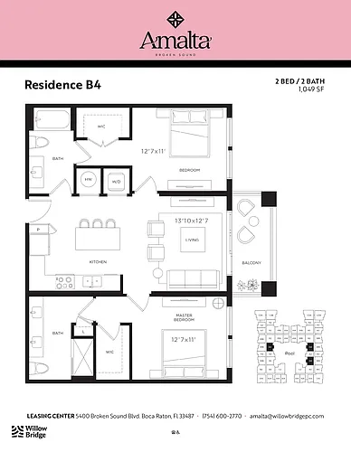Floor plan B4